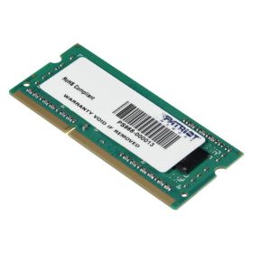 Memorie RAM notebook Patriot, SODIMM, DDR3, 4GB, 1600 Mhz, CL11, 1.5V
