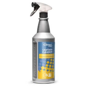 CLINEX Leather Cleaner, 1 litru, cu pulverizator, solutie pt. curatare suprafete din piele naturala