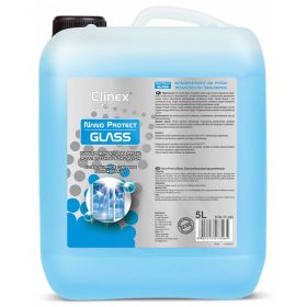 Clinex NanoProtect Glass, 5 litri, solutie pentru spalat geamuri, efect anti-aburire