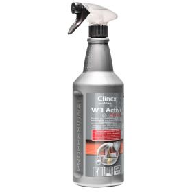 CLINEX W3 Active Shield, 1 litru, cu pulverizator, solutie delicata, curatare suprafete sanitare/bai