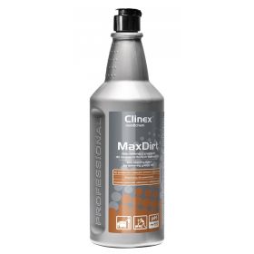 CLINEX MaxDirt, 1 litru, cu pulverizator, solutie fara spuma, pentru suprafete murdare de grasime