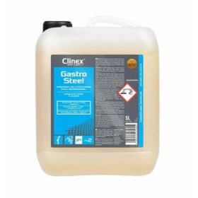 CLINEX Steel, 5litri, detergent de curatare acid pentru suprafete si echipamente din otel inoxidabil
