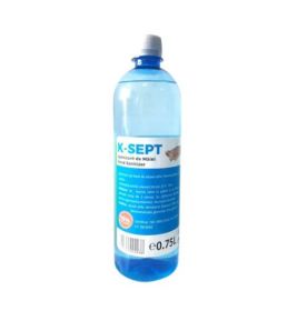  Lichid dezinfectant de maini pe baza de Alcool 75%, cu glicerina K-Sept 750ml