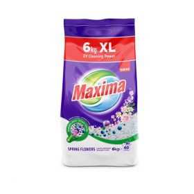 Detergent pudra Sano Maxima Spring Flowers (60sp) 6Kg