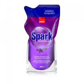 Detergent de vase Sano Spark Lavanda 500ml rezerva