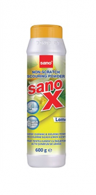Praf de curatat cu inalbitor Sano X Lemon 600g