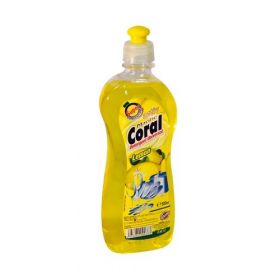 Detergent de vase, CORAL, 500ml, Lemon