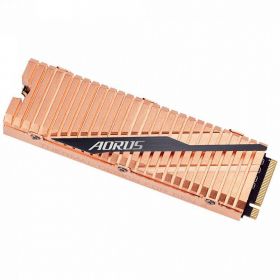 SSD GIGABYTE AORUS NVMe, NVMe 1.3 Gen4, PCI-Express 4, M.2 2280, 1TB, NAND 3D TLC, DDR4, Read/Speed: up to 5000/4400 MB/s.