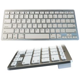 Tastatura TED Bluetooth mini WHITE, SILVER & BLACK MF5 40975