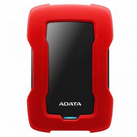 HDD extern ADATA, 2TB, HD330, 2.5, USB 3.1, Senzor protectie socuri, Criptare Date, Rosu