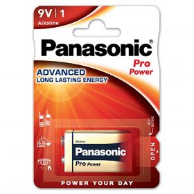 Panasonic baterie alcalina 9V 6LR61 Pro Power Blister 1buc6LF22PPG/1BP