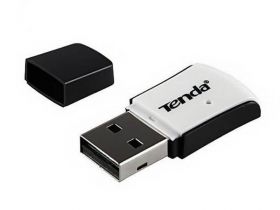 Wireless USB Adaptor TENDA W311M, IEEE IEEE 802.11b/g/n, USB 2.0, 2dBi fixed antenna* 1 (internal PCB), Frequency:2.4GHz , Up to 150Mbps.