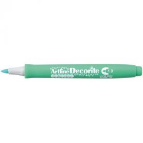 Marker ARTLINE Decorite, varf rotund 1.0mm - verde pastel