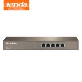 Tenda Wireless 5-ports access controller, Standard&Protocol IEEE 802.3ab/3u/3, AC100～240V 50/60Hz,0.6A, 5*GE LAN Ports, Maximum Manage number of Aps: 128.