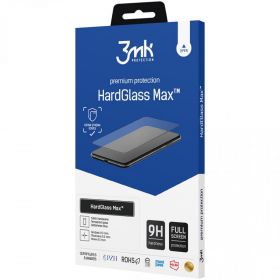 3MK Hardglass Max / Folie sticla pentru iPhone 12/12 Pro Negru