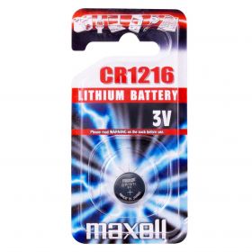 Maxell baterie litiu CR1216 3V diametru 12,5 mm x h 1,6mm B1