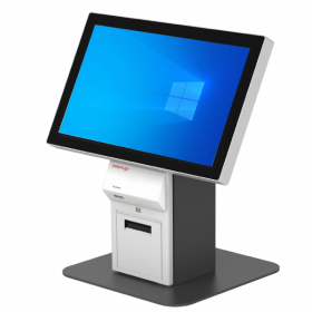 Sistem Kiosk Interactiv Posiflex EK Series, 15.6inch;, Windows 10, imprimanta 80mm, scanner 2D, BT, Wifi, NFC, soporte