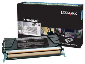 Toner Lexmark X746H1KG, black, 12 k, X746de , X748de , X748deStatoil , X748de with total 5 years warranty , X748dte