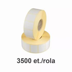 Role etichete termice ZINTA 32x10mm, 3500 et./rola