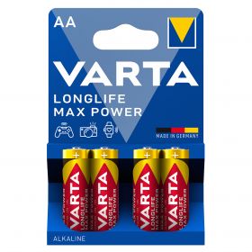 Varta baterie alcalina LongLife MAX Power (Max Tech) AA (LR6) 4706 Blister 4buc