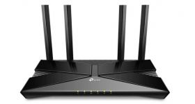 TP-LINK Wireless Router, ARCHER AX23; AX1800, Quad-Core CPU, Dual-Band, 5 GHz: 1201 Mbps (802.11ax), 2.4 GHz: 574 Mbps (802.11ax), Standard and Protocol: WI-FI 6, IEEE 802.11ax/ac/n/a 5 GHz,  IEEE 802.11ax/n/b/g 2.4 GHz 4× Fixed Antennas, 1 × 1000/100/1