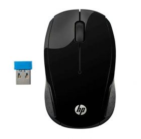 HP Mouse Wireless 200 Black. Culoare: Negru. Dimensiune: 95 x 58.5 x 34 mm. Greutate: 78g