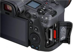 Camera foto Canon Mirrorless EOS R5 body, Black, sensor full frame 45.0 MP,rezolutie filmare 8K 30FPS, LCD tactil 3.15",DIGIC X, stabilizator de imagine pe 5 axe incorporate, autofocus-corp, fata, ochi, animale, Dual Pixel CMOS AF II, rafala 20 cps, vizor