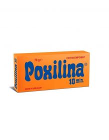 Lipici Poxilina chit bicomponent 70gr. 10" cutie portocalie