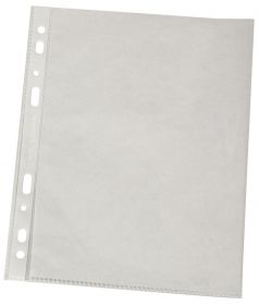 Folie protectie pentru documente A4, 120 microni, 100 folii/set, Q-Connect - transparenta