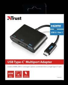 Adaptor Trust USB-C Multiport Adapter