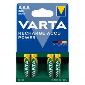 Varta acumulator 800mA Ni-MH AAA (R3) ready to use Blister 4buc