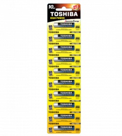 Toshiba baterie alcalina AAA (LR3) Blister 10buc