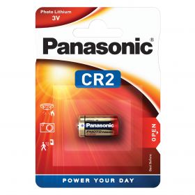 Panasonic baterie litiu CR2 3V diametru 15,6mm x h27mm Blister 1bucCR-2L/1BP