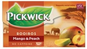 Ceai PICKWICK ROOIBOS HARMONY - mango & piersica - fara cofeina - 20 x 2 gr./pachet