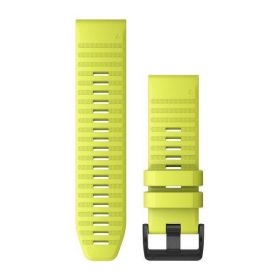 Garmin Curea Ceas Silicon QuickFit 26 Yellow  Acc,fenix 6X 26mm QuickFit Amp Yellow Silicone Band