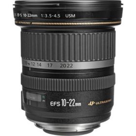 Obiectiv foto Canon EF-S 10-22mm/ F 3.5-4.5 IS USM, 0.62 kg,Super Wide Lens.