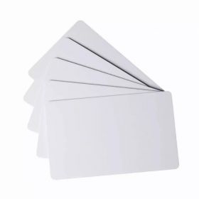 Card de carton Evolis, CR80, alb, 100 carduri