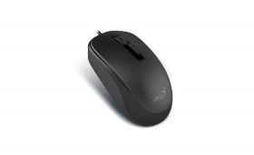 Mouse Genius DX-120, Optical, Resolution (DPI) 1000, Colour: Black, Weight: 85g, Dimensions: 60x105x37 mm, Cable length: 1.5 m