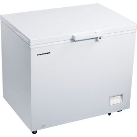 Lada frigorifica Heinner HCF-251NHF+, 251 l, Clasa F, Control electronic, Iluminare LED, Waterproof Display, Alb
