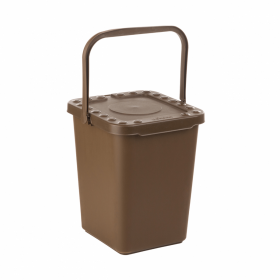 Galeata patrata pentru compost, 10 litri