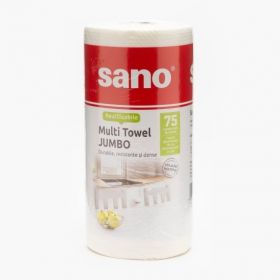 Lavete reutilizabile din hartie Sano Multi Towel Jumbo (75 Prosoape reutilizabile)