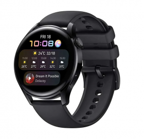 Smartwatch HUAWEI Watch 3 Active Edition, eSIM, Android/iOS, Black Fluoroelastomer