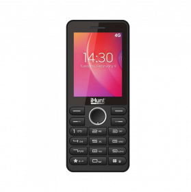 Telefon mobil iHunt i7 4G 2021, Dual SIM, 128MB, 64MB RAM, 4G, Black