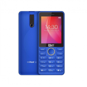 Telefon mobil iHunt i7 4G 2021, Ecran TFT QVGA 2.4", 4G, Dual Sim Albastru