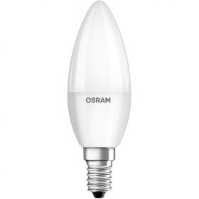 Bec LED OSRAM LED Value, E14, B38, 5W (40W), 6500K, non-dimabil, 470 lm