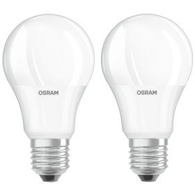 Set 2 x Bec LED OSRAM LED Value, E27, A60, 8.5W (60W), 4000K, non-dimabil, 806 lm
