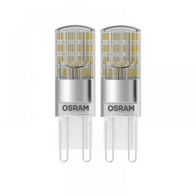 Set 2 x Bec LED OSRAM LED Star, G9, CL20, 1.9W (20W), 2700K, non-dimabil, 200 lm