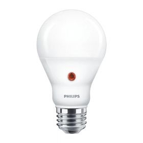 Bec LED cu senzor de lumina Philips A60, EyeComfort, E27, 7.5W (60W), 806 lm, lumina alba calda (2700K) 