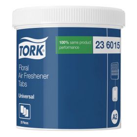Tablete solide, cu aroma floral Tork A2, 20 buc/set, Verde