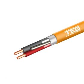 Cablu incendiu JE - H (ST) H E30/E90 1 X 2 X 0,8 portocaliu role 500ml TED002457